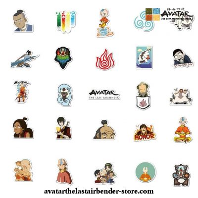 10/50Pcs Avatar Last Airbender Graffiti Stickers