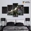 5 Pieces Toph Beifong 3D Canvas Wall Art