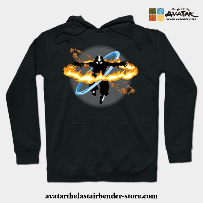 Avatar Aang Hoodie Black / S