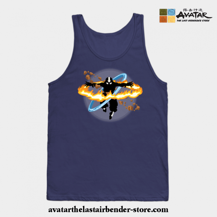 Avatar Aang Tank Top Navy Blue / S