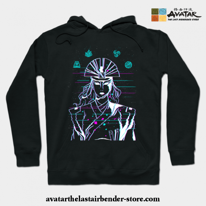 Avatar Kyoshi Glitch Hoodie Black / S