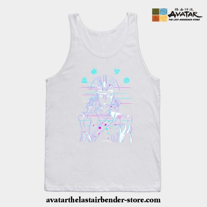 Avatar Kyoshi Glitch Tank Top White / S