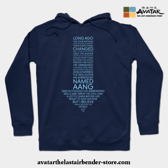 Avatar Monolauge Hoodie Navy Blue / S