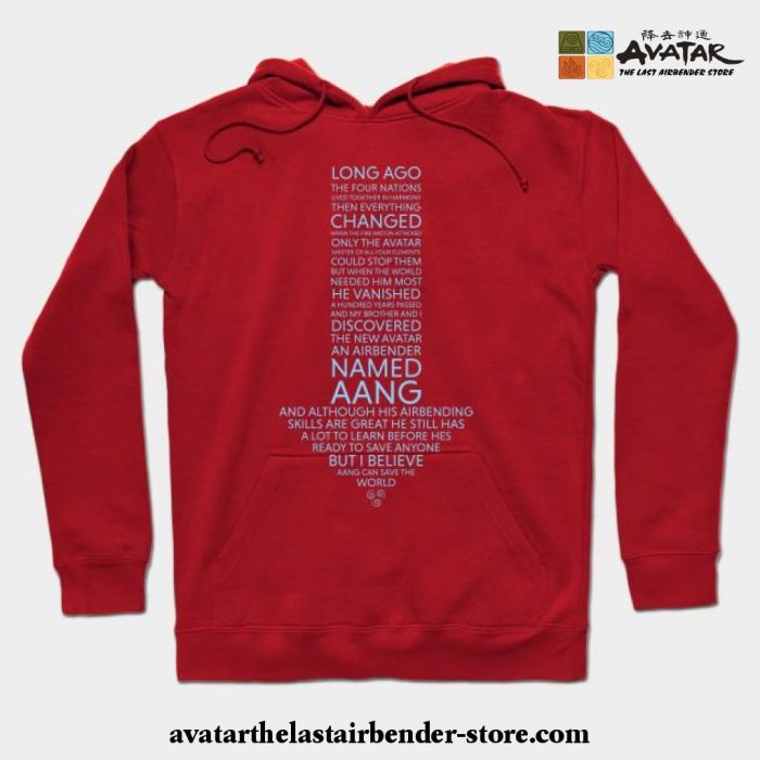 Avatar Monolauge Hoodie Red / S