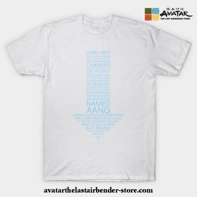 Avatar Monolauge T-Shirt White / S