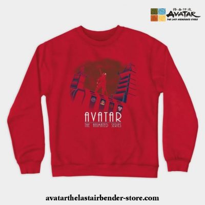 Avatar The Animated Series - Volume 1 Crewneck Sweatshirt Red / S