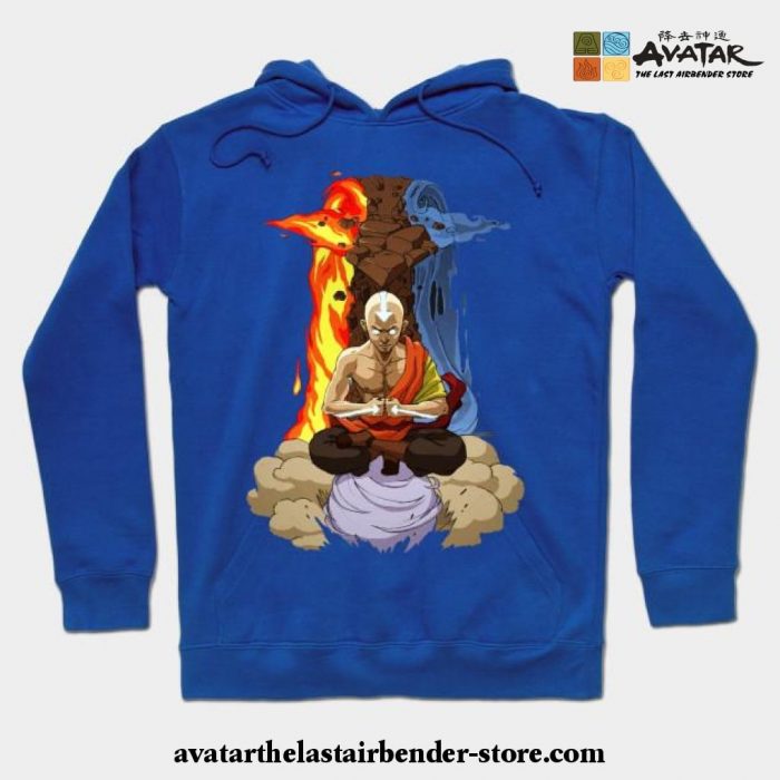 Avatar The Last Air Bender Hoodie Blue / S