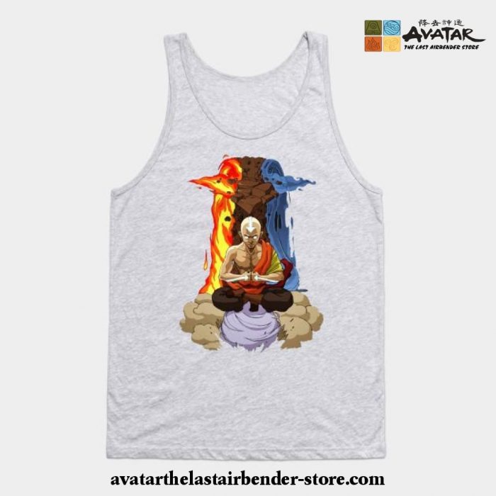 Avatar The Last Air Bender Tank Top Gray / S