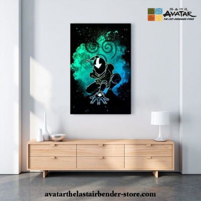 Avatar The Last Airbender - Aang Colorfull Canvas Wall Art New Style