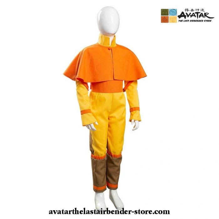 Avatar: The Last Airbender - Aang Cosplay Costume Kids Jumpsuit Outfits