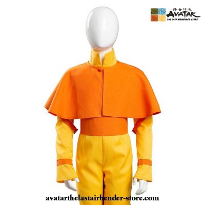 Avatar: The Last Airbender - Aang Cosplay Costume Kids Jumpsuit Outfits