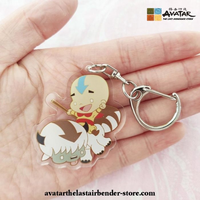 Avatar The Last Airbender Appa And Acrylic Keychain