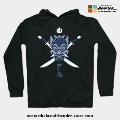 Avatar The Last Airbender - Blue Spirit Hoodie Black / S