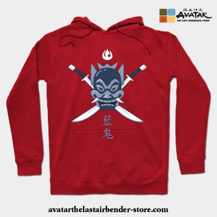 Avatar The Last Airbender - Blue Spirit Hoodie Red / S