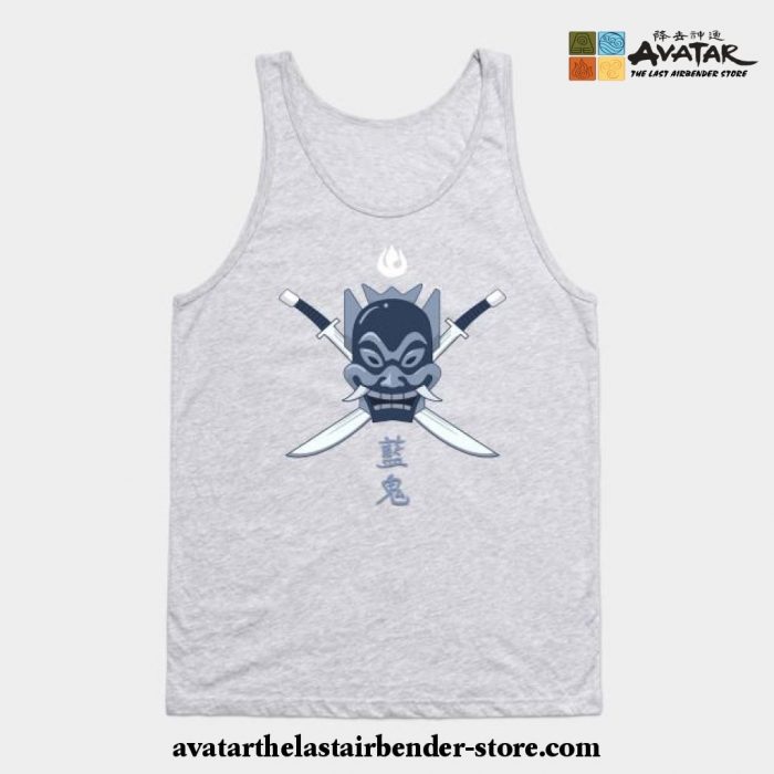 Avatar The Last Airbender - Blue Spirit Tank Top Gray / S