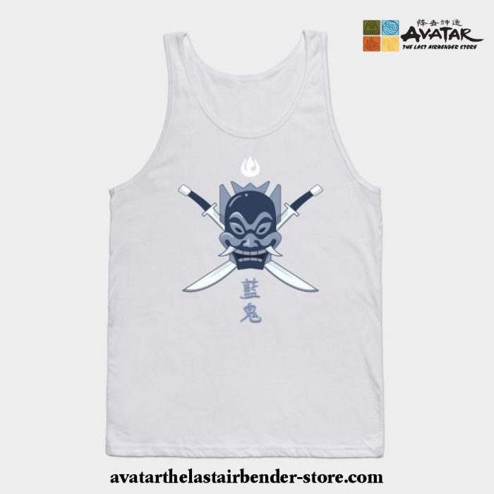 Avatar The Last Airbender - Blue Spirit Tank Top White / S