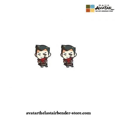 Avatar The Last Airbender Earrings - Heat Acrylic Stud Resin Mako