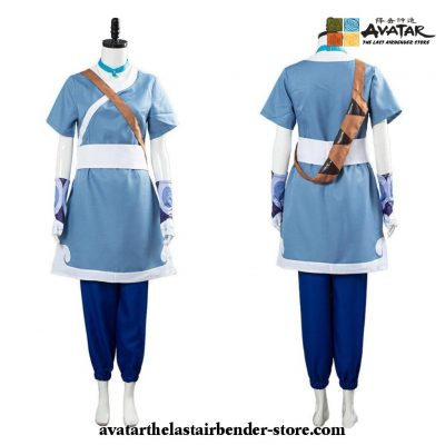 Avatar:  The Last Airbender - Katara Cosplay Blue Fancy Dress Suit