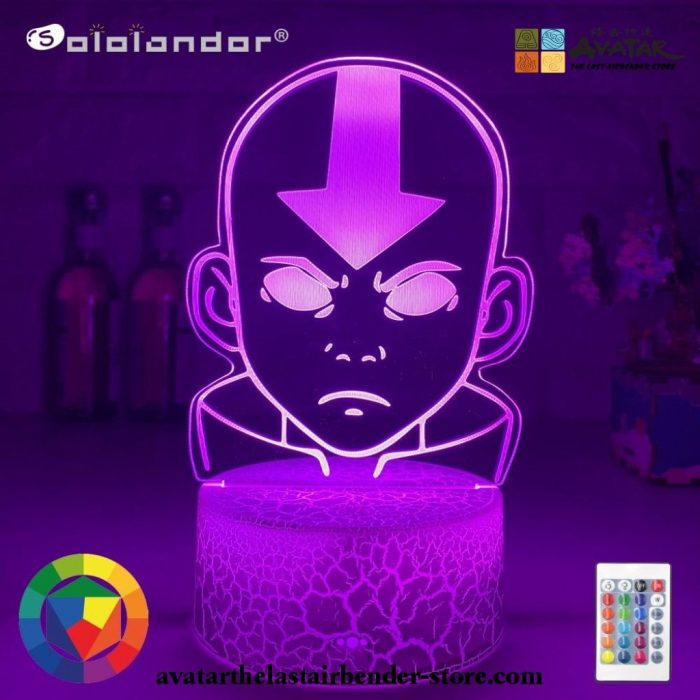 Avatar The Last Airbender Lamp - Aang Acrylic Led Night Light