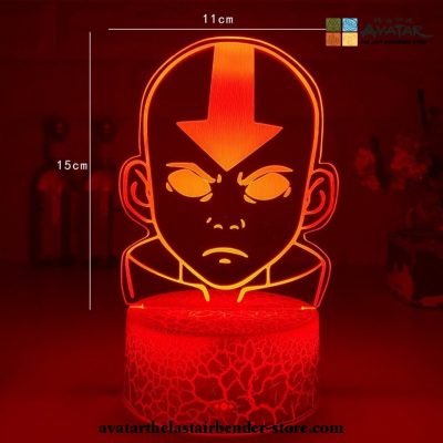 Avatar The Last Airbender Lamp - Aang Acrylic Led Night Light