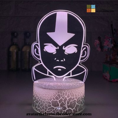 Avatar The Last Airbender Lamp - Aang Acrylic Led Night Light