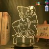 Avatar The Last Airbender Lamp - Saitama & Aang Led