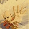 Avatar The Last Airbender Poster - Aang Air Power Kraft Paper