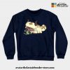 Bison Kisses Crewneck Sweatshirt Navy Blue / S