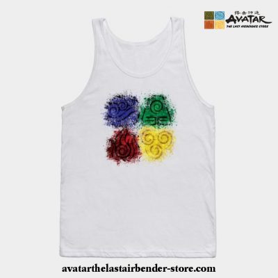 Four Elements Tank Top White / S