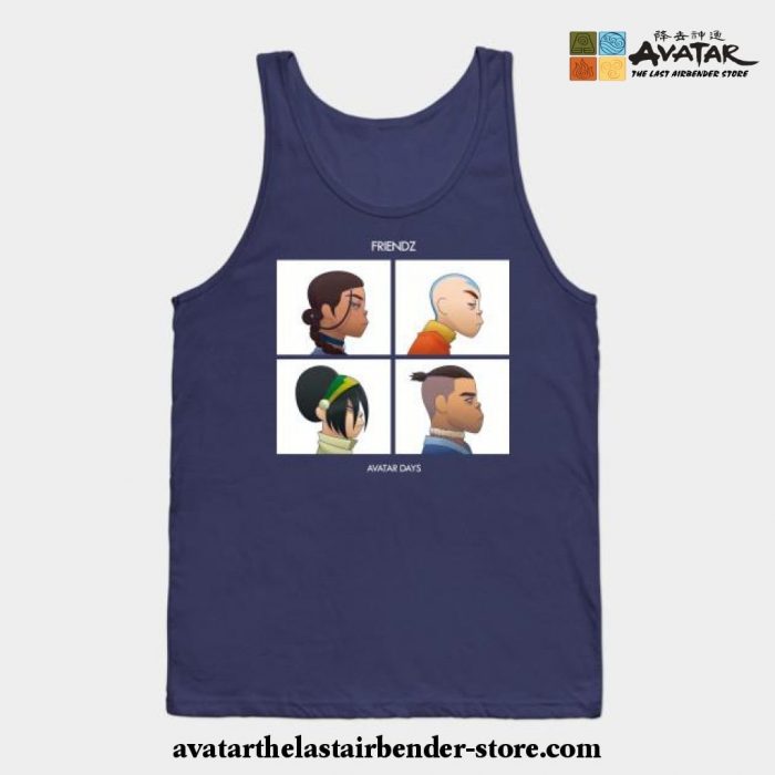 Friendz Tank Top Navy Blue / S