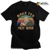 Funny Avatar The Last Airbender T-Shirt - Iroh Make Tea Not War Black / S