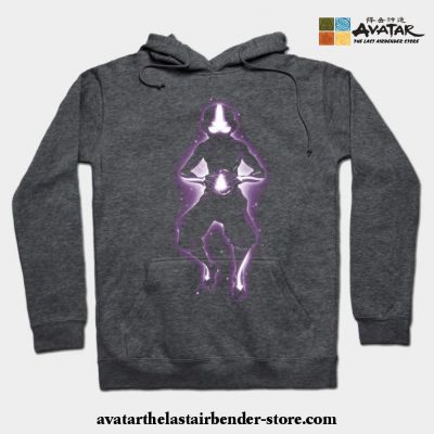 Meditating Avatar Aang Hoodie Gray / S