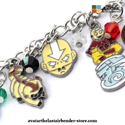 New 2021 Avatar The Last Airbender Alloy Pendant Bracelet Keychain