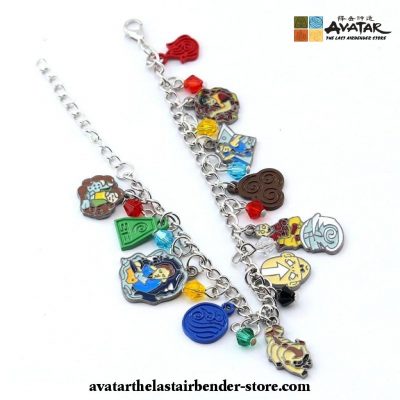 New 2021 Avatar The Last Airbender Alloy Pendant Bracelet Keychain