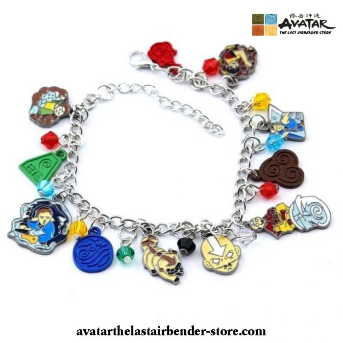 New 2021 Avatar The Last Airbender Alloy Pendant Bracelet Keychain