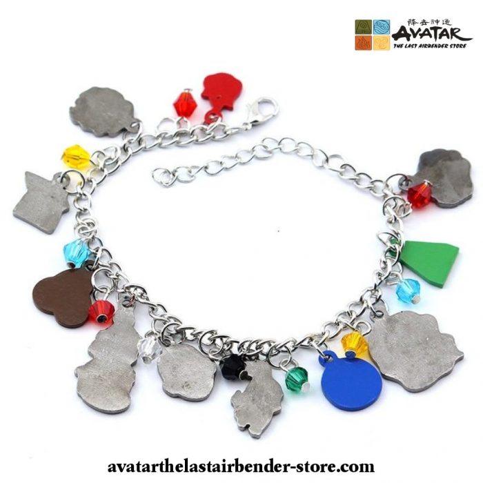 New 2021 Avatar The Last Airbender Alloy Pendant Bracelet Keychain