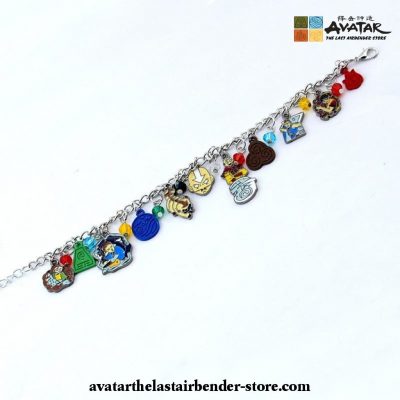 New 2021 Avatar The Last Airbender Alloy Pendant Bracelet Keychain