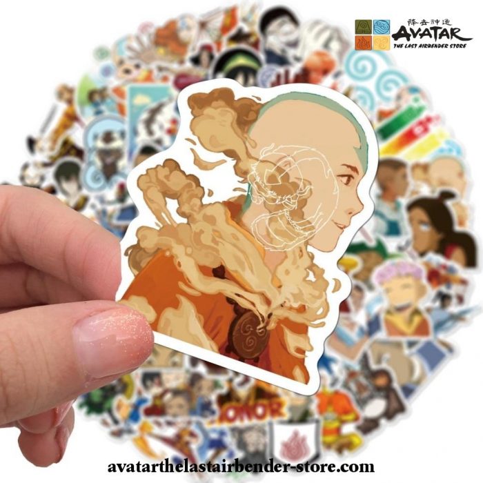 New Style 50/100Pcs Avatar: The Last Airbender Stickers