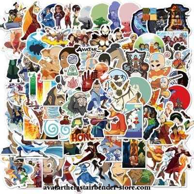 New Style 50/100Pcs Avatar: The Last Airbender Stickers