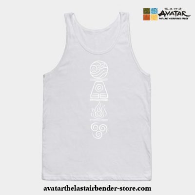 The Four Elements Tank Top White / S