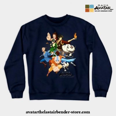 The Gaang Crewneck Sweatshirt Navy Blue / S