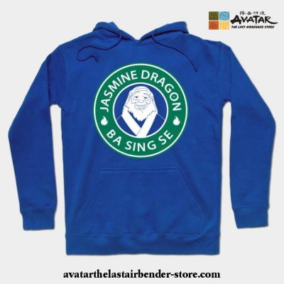 The Jasmine Dragon Uncle Iroh Avatar Hoodie Blue / S