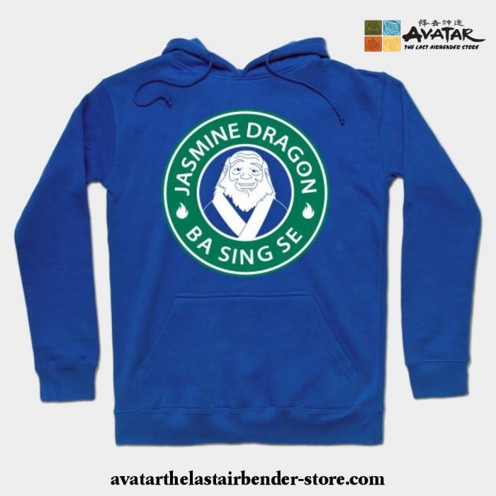 The Jasmine Dragon Uncle Iroh Avatar Hoodie Blue / S