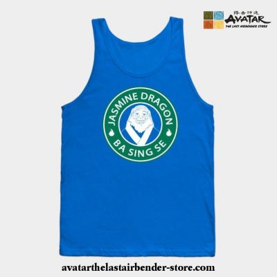 The Jasmine Dragon Uncle Iroh Avatar Tank Top Blue / S