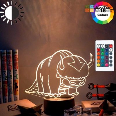 The Legend Of Aang Appa Figure Acrylic 3D Lamp