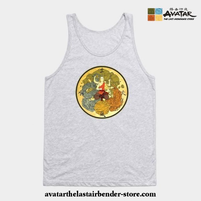 The Powerful Of Aang Tank Top Gray / S