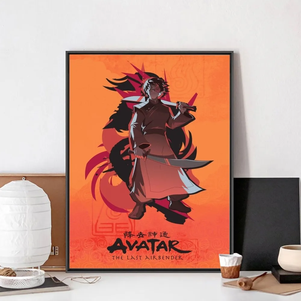 Avatar The Last Surrender Airbender No Framed Poster Kraft Club Bar Paper Vintage Poster Wall Art 13 - Avatar The Last Airbender Store