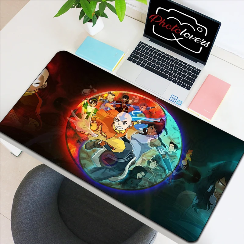 Avatar the Last Airbender Computer Mouse Pad Gamer Desk Accessories Pc Cabinet Keyboard Mousepad Mat Gaming 12 - Avatar The Last Airbender Store