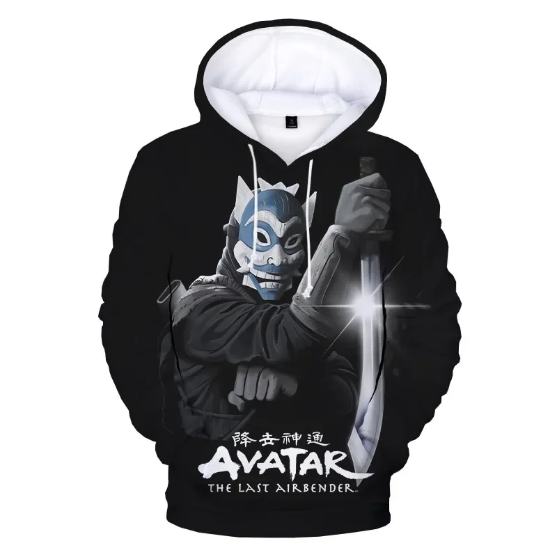 Hot Sale Fashion Casual Anime Avatar The Last Airbender 3D Print Hoodies Harajuku Streetwear Polyester Men 1 - Avatar The Last Airbender Store