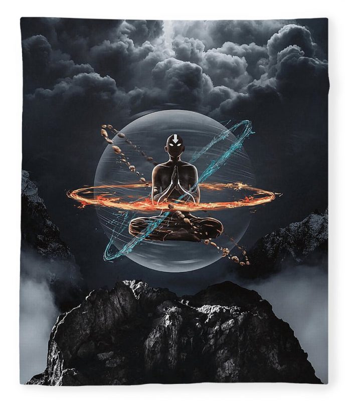 avatar the last airbender aang canvas print richards stevens 1 - Avatar The Last Airbender Store